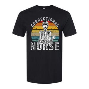 Correctional Nurse Corrections Nurse Correctional Nursing Softstyle CVC T-Shirt