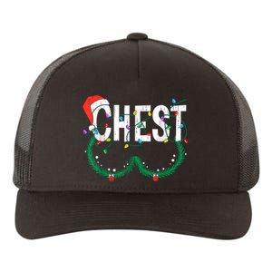 Chest Nuts Christmas Funny Matching Couple Chestnuts Yupoong Adult 5-Panel Trucker Hat