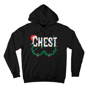 Chest Nuts Christmas Funny Matching Couple Chestnuts Hoodie