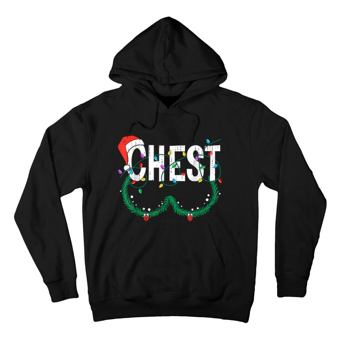 Chest Nuts Christmas Funny Matching Couple Chestnuts Hoodie