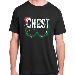 Chest Nuts Christmas Funny Matching Couple Chestnuts Adult ChromaSoft Performance T-Shirt