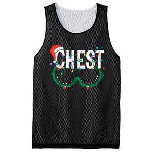 Chest Nuts Christmas Funny Matching Couple Chestnuts Mesh Reversible Basketball Jersey Tank