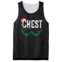 Chest Nuts Christmas Funny Matching Couple Chestnuts Mesh Reversible Basketball Jersey Tank