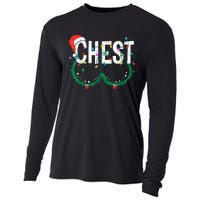 Chest Nuts Christmas Funny Matching Couple Chestnuts Cooling Performance Long Sleeve Crew