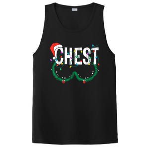 Chest Nuts Christmas Funny Matching Couple Chestnuts PosiCharge Competitor Tank