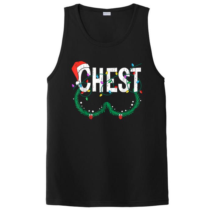 Chest Nuts Christmas Funny Matching Couple Chestnuts PosiCharge Competitor Tank