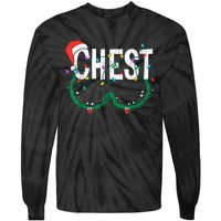 Chest Nuts Christmas Funny Matching Couple Chestnuts Tie-Dye Long Sleeve Shirt