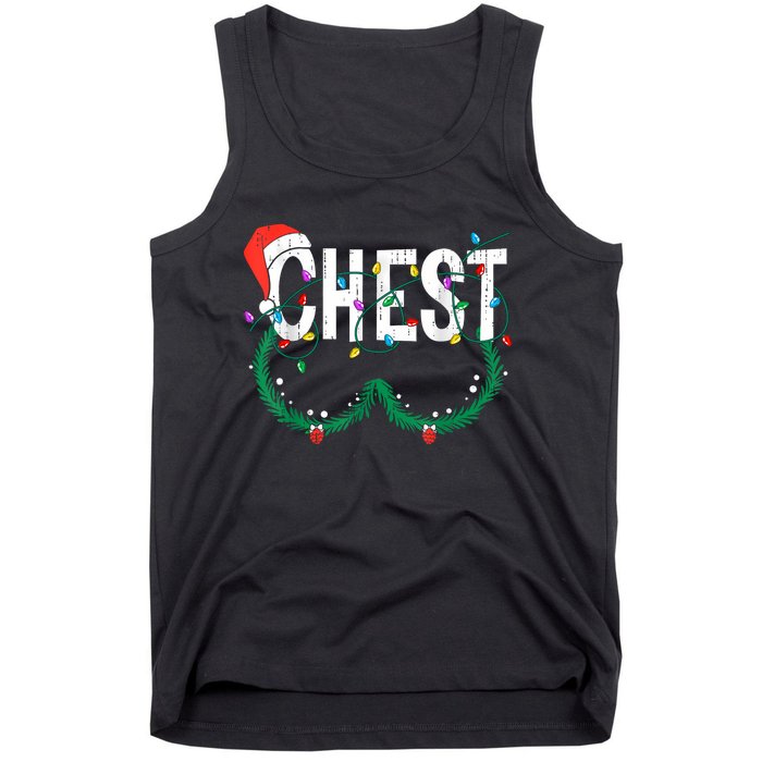 Chest Nuts Christmas Funny Matching Couple Chestnuts Tank Top