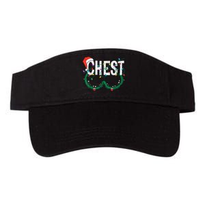 Chest Nuts Christmas Funny Matching Couple Chestnuts Valucap Bio-Washed Visor