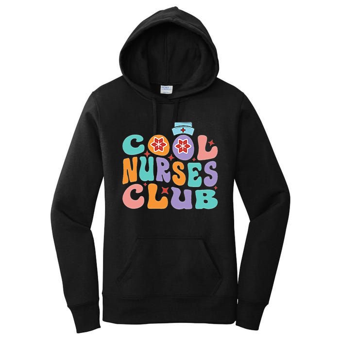 Cool Nurse Club Healthcare Worker Nurse Life Back Print Women's Pullover Hoodie