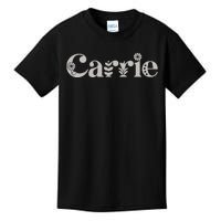 Carrie Name Custom Flower Personalized Botanical Women Mom Kids T-Shirt