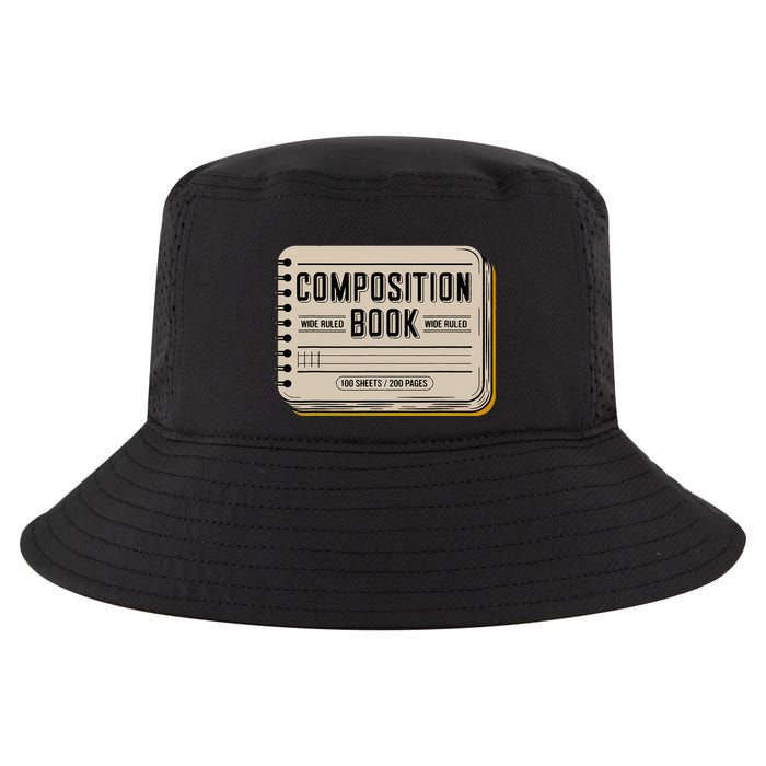Composition Notebook Costume Cool Comfort Performance Bucket Hat
