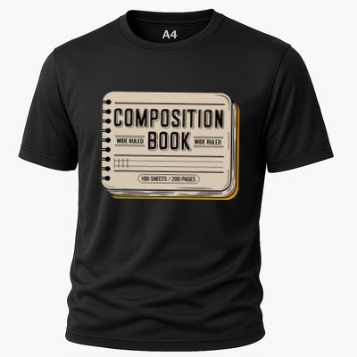 Composition Notebook Costume Performance Shirt