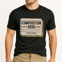 Composition Notebook Costume Performance Shirt