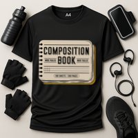 Composition Notebook Costume Performance Shirt