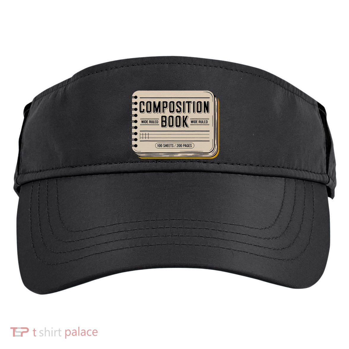 Composition Notebook Costume Adult Drive Performance Visor
