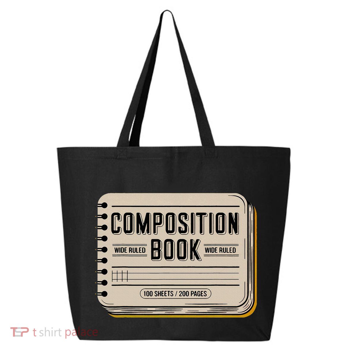 Composition Notebook Costume 25L Jumbo Tote