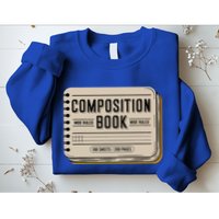 Composition Notebook Costume Sweatshirt