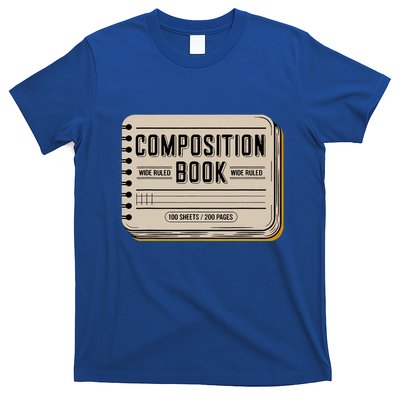 Composition Notebook Costume T-Shirt
