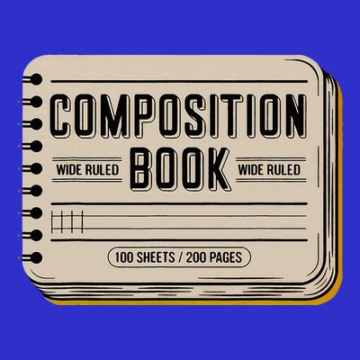 Composition Notebook Costume T-Shirt