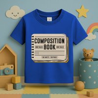 Composition Notebook Costume Toddler T-Shirt