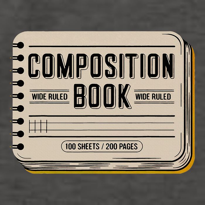 Composition Notebook Costume Vector Backpack