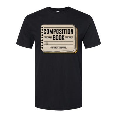 Composition Notebook Costume Softstyle® CVC T-Shirt