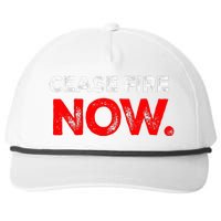 Ceasefire NOW Snapback Five-Panel Rope Hat