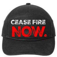 Ceasefire NOW 7-Panel Snapback Hat