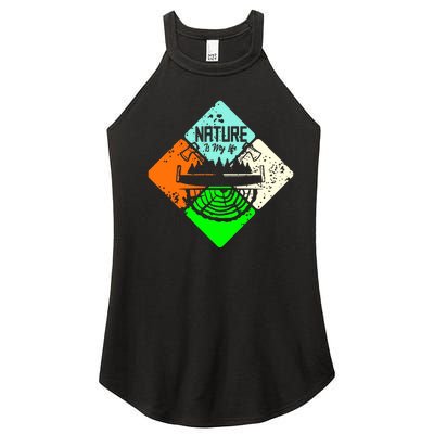 Colorful Nature Women’s Perfect Tri Rocker Tank