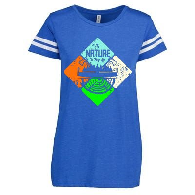 Colorful Nature Enza Ladies Jersey Football T-Shirt