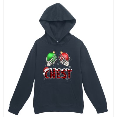 Chest Nuts Christmas Chestnuts Xmas Couple Matching Costume Urban Pullover Hoodie