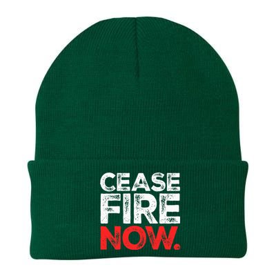 Ceasefire NOW Knit Cap Winter Beanie