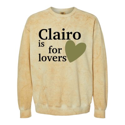 Charm Nyc Clairo Is For Lovers Colorblast Crewneck Sweatshirt