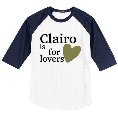 Charm Nyc Clairo Is For Lovers Baseball Sleeve Shirt