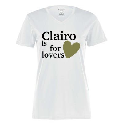 Charm Nyc Clairo Is For Lovers Women's Momentum V-Neck T-Shirt