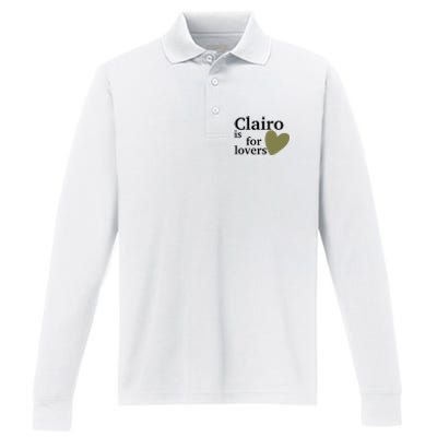 Charm Nyc Clairo Is For Lovers Performance Long Sleeve Polo