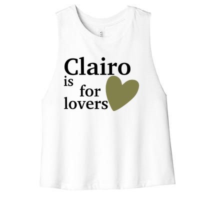 Charm Nyc Clairo Is For Lovers Women's Racerback Cropped Tank