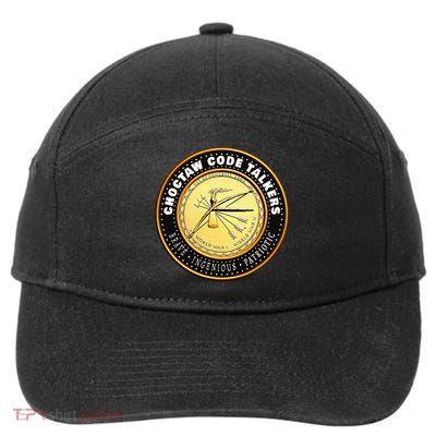 Choctaw Nation Code Talkers Homage For Heritage Supporters 7-Panel Snapback Hat