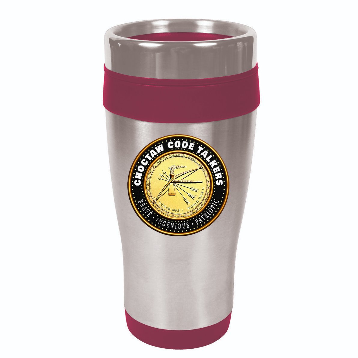 Choctaw Nation Code Talkers Homage For Heritage Supporters 16oz Travel Tumbler