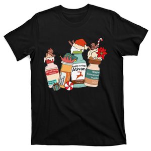 Christmas Nurse Christmas Spiced Vanilla Versed Propofol T-Shirt