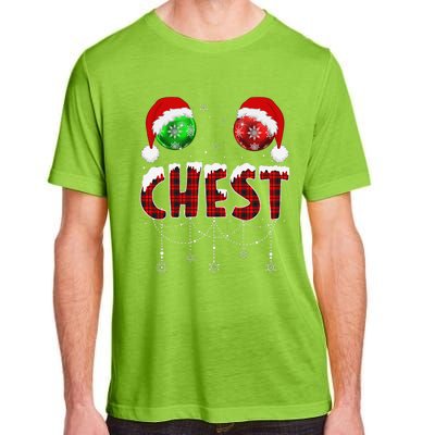 Chest Nuts Christmas Matching Couple Chestnuts Adult ChromaSoft Performance T-Shirt