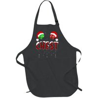 Chest Nuts Christmas Matching Couple Chestnuts Full-Length Apron With Pockets