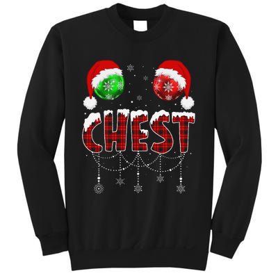 Chest Nuts Christmas Matching Couple Chestnuts Sweatshirt