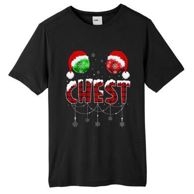 Chest Nuts Christmas Matching Couple Chestnuts Tall Fusion ChromaSoft Performance T-Shirt