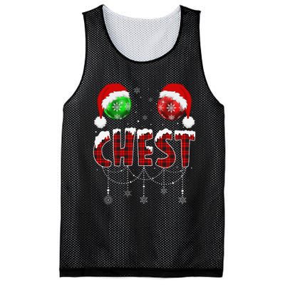 Chest Nuts Christmas Matching Couple Chestnuts Mesh Reversible Basketball Jersey Tank