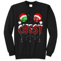 Chest Nuts Christmas Matching Couple Chestnuts Tall Sweatshirt