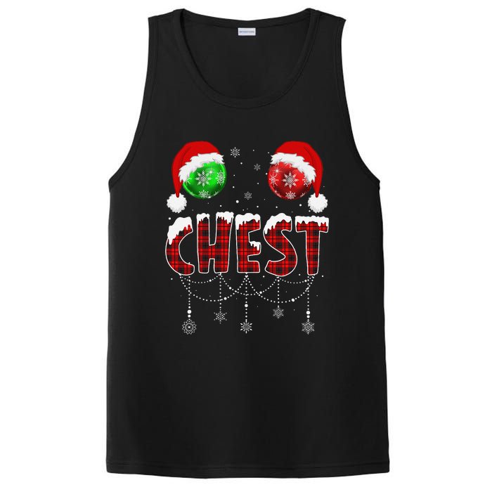 Chest Nuts Christmas Matching Couple Chestnuts PosiCharge Competitor Tank