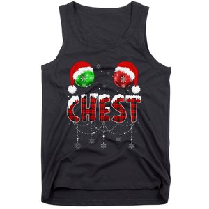 Chest Nuts Christmas Matching Couple Chestnuts Tank Top