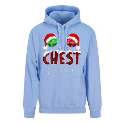 Chest Nuts Christmas Matching Couple Chestnuts Unisex Surf Hoodie